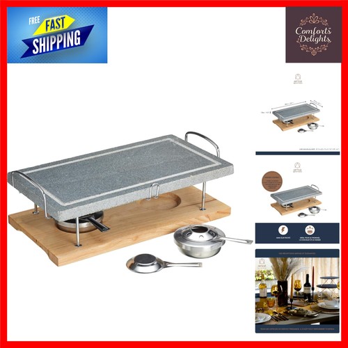 Versatile artesà stone grill - versatile,