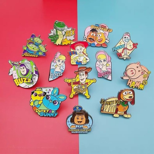 Toy story enamel pin badges - toy,