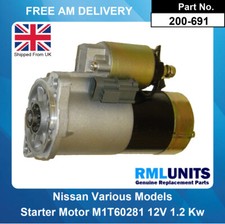 Starter Motor For Nissan