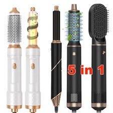 5 in 1 Professional Hair Curler Dryer Styler Curler Straightner Hot Air Brush .