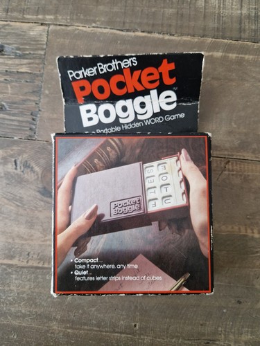 Vintage 1980 pocket boggle - vintage,