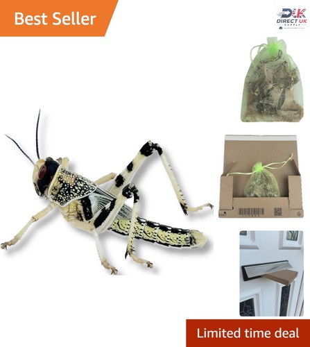 Count live locusts in - 12,