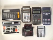 Vintage Calculator Saxon Casio