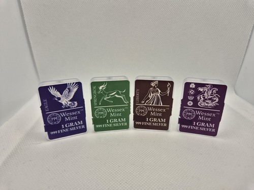 1gram 999 pure silver bars - x,