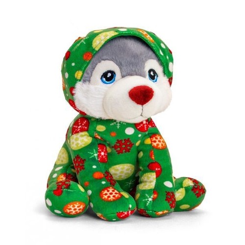 Keel toys christmas husky - toys,