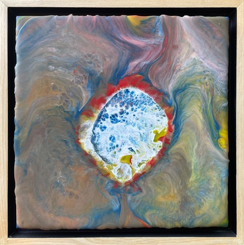 Original encaustic painting - original,