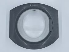 Genuine Hotpoint WF340 washing machine Door Complete Graphite Silver