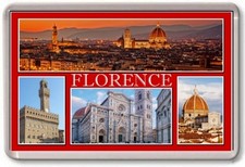 FRIDGE MAGNET - FLORENCE -