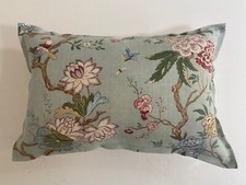 Cushion In GP&J Baker ‘Oriental Bird’ / Malabar ‘Timba’ 