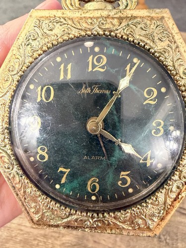 Vintage seth thomas brass - thomas,