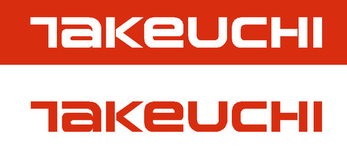 Takeuchi plant vinyl sticker - plant,