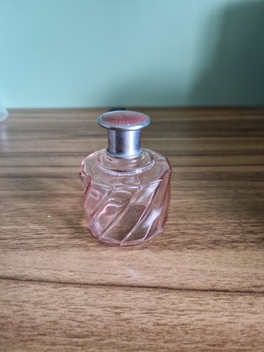 C1940s rose coloured - rose, glass
