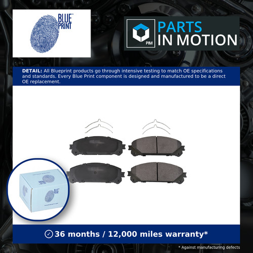 Brake pads set fits lexus - brake,