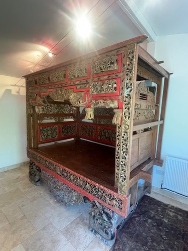 Chinese antique carved wooden - chinese,