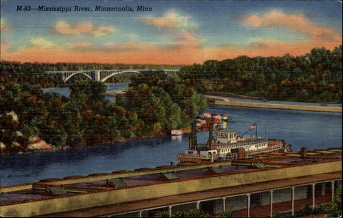 Mississippi river minneapolis - river,