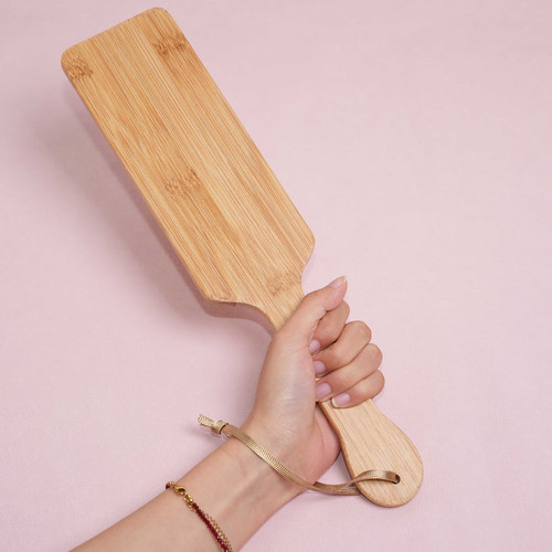 Bamboo wooden spanking paddle - spanking,