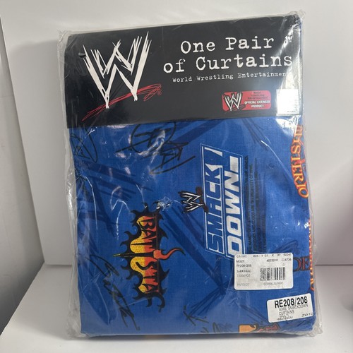 Wwe smackdown fabric shower - wwe,