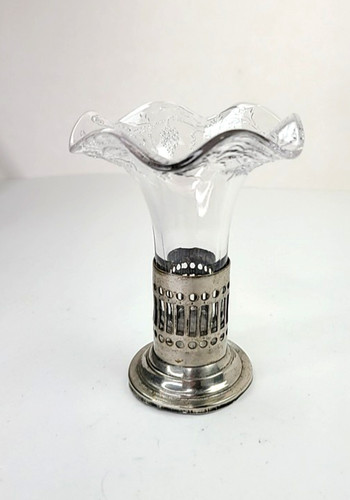 Glass silverplate prince of - glass,