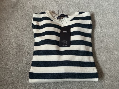 Striped cream mix staynew - m&s,