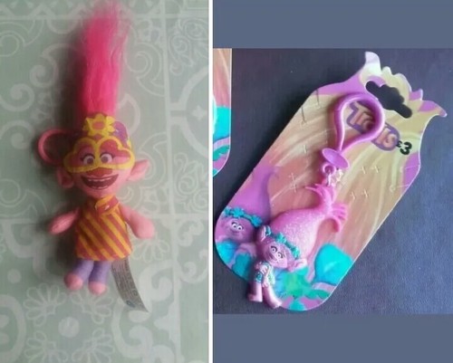 Trolls movie keyrings - movie, keyrings.