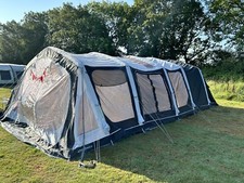 6-8 Berth Tunnel Outdoor Revolution Ozone XTR Safari Tent with Carpet