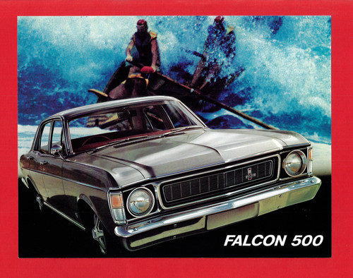 Ford falcon 500 sedan - xw,