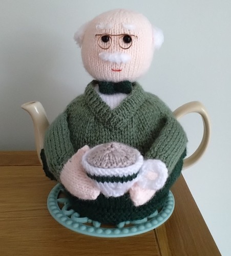 Handmade grandpa tea cosy - handmade,