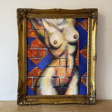 Nude Woman Pop Art Abstract