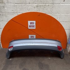 Ford Focus Mk2 Bumper Rear Rear Bumper Pearl Silver 03 Pre Facelift 2005-08 HV55