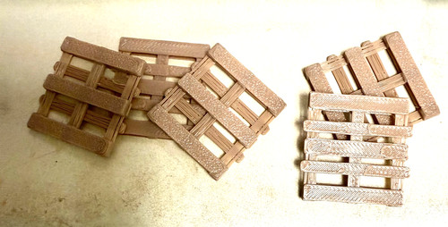 Scale printed pallets - o,