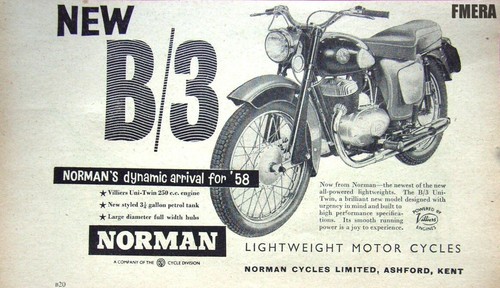 Original norman 250cc 3 - 250cc, 'b/3