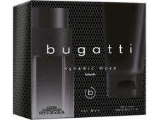 BUGATTI DYNAMIC MOVE BLACK 100ML EDT SPRAY + 200ML SHOWER GEL BRAND NEW GIFT SET