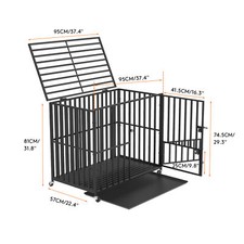 Super-Jumbo & Tall Dog Crate