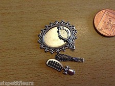 Dolls house silver dressing