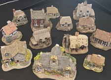 Lilliput Lane Bundle JobLot - Village school , Holly Cottage and more 