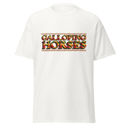 Galloping horses carousel - galloping,