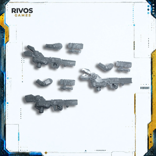 Pathfinder team ion rifles 3 - pathfinder, x