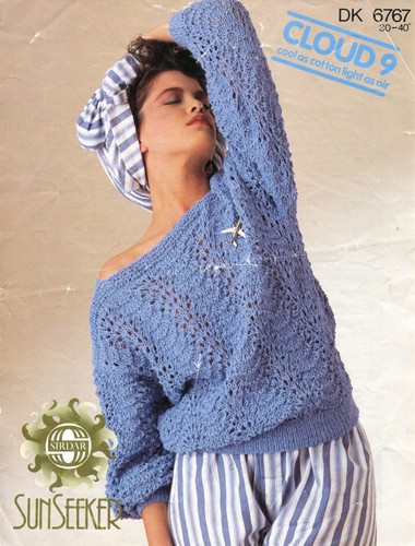 Sirdar 6767 lady sweater - sweater, dk
