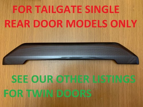 Carbon fibre tailgate boot - carbon,