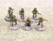 28mm WW2 BRITISH INFANTRY x6 Well Painted Bolt Action Warlord Games 33748