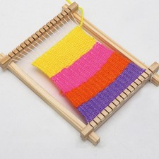 Wooden Craft Weaving Loom DIY