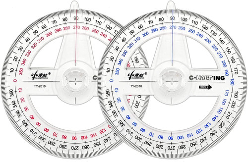 360 protractor pack - protractor, of
