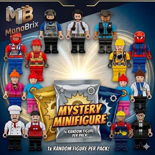 Block tech minifigure - block,