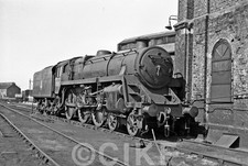 Railway   B/W  Negative      6x9cm   BR  73115  Brighton  1958.