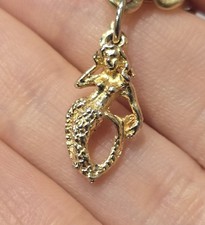 Vintage Gold Plated Mermaid