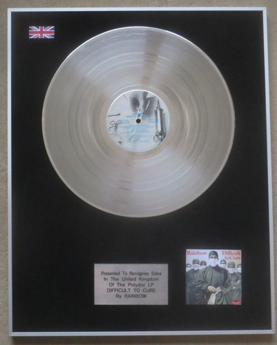 Rainbow platinum disc - -,