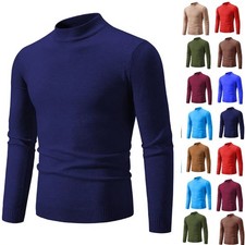 New Mens Knitted Turtle Roll