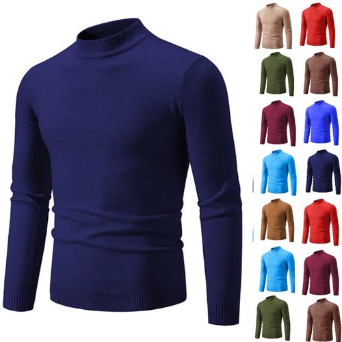 New mens knitted turtle roll - knitted,