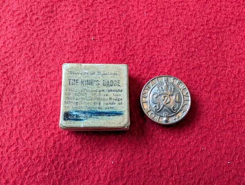 Wwii king badge - for, loyal