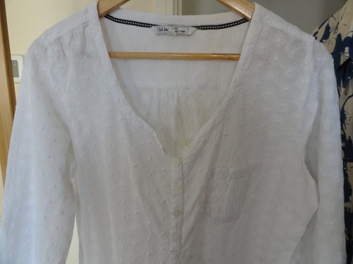 Fat face white broderie - fat,